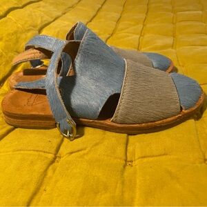 Fluevog River Chira Closed Toe slingback sandal